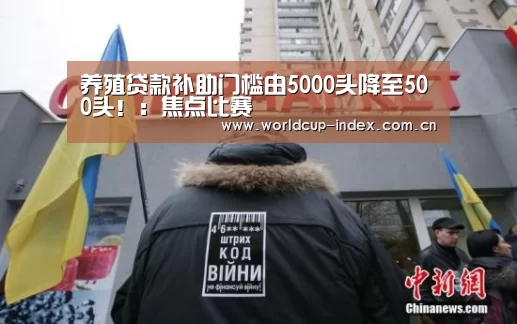 养殖贷款补助门槛由5000头降至500头!:焦点比赛(图1) 中文资讯